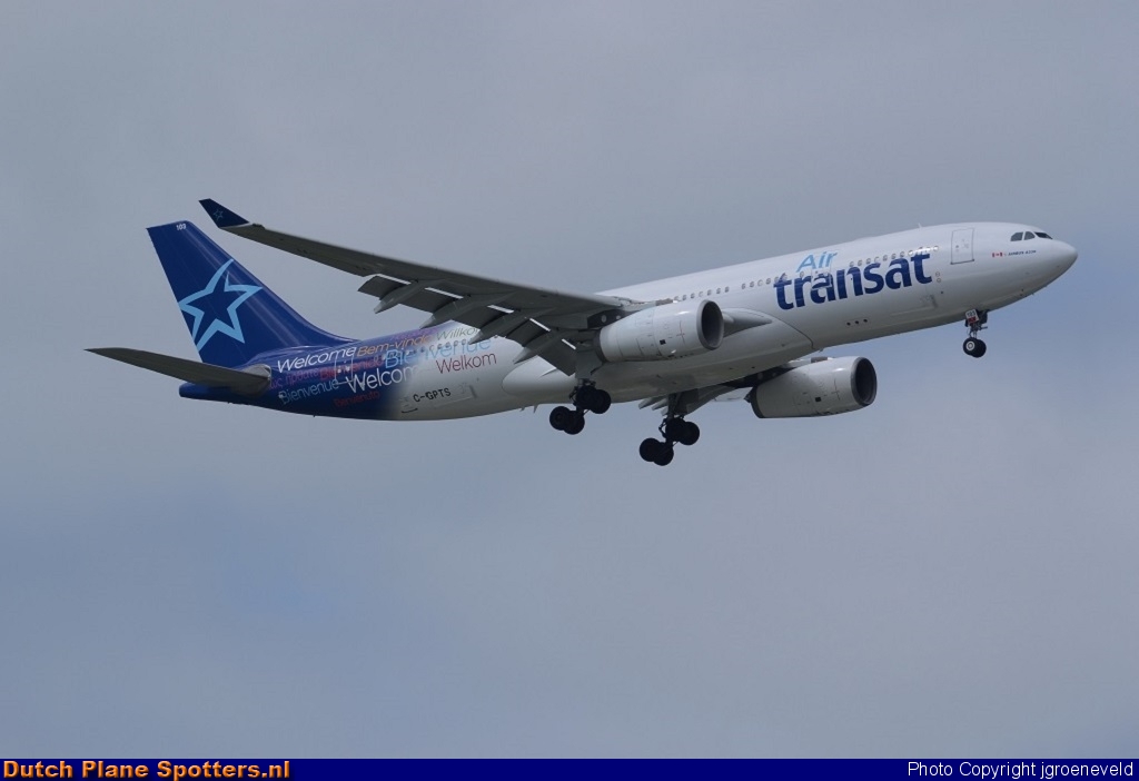 C-GPTS Airbus A330-200 Air Transat by jgroeneveld