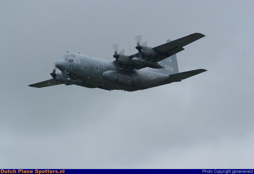 165159 Lockheed C-130 Hercules MIL - US Navy by jgroeneveld