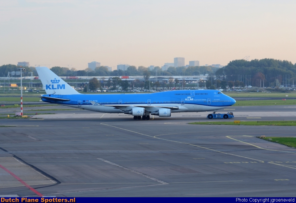PH-BFN Boeing 747-400 KLM Royal Dutch Airlines by jgroeneveld