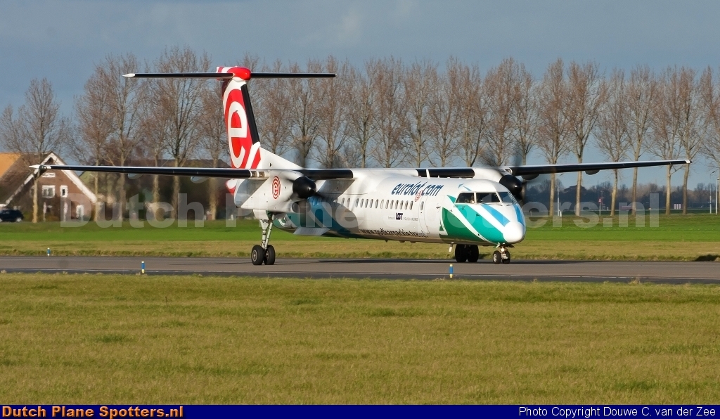 SP-EQE Bombardier Dash 8-Q400 EuroLot by Douwe C. van der Zee