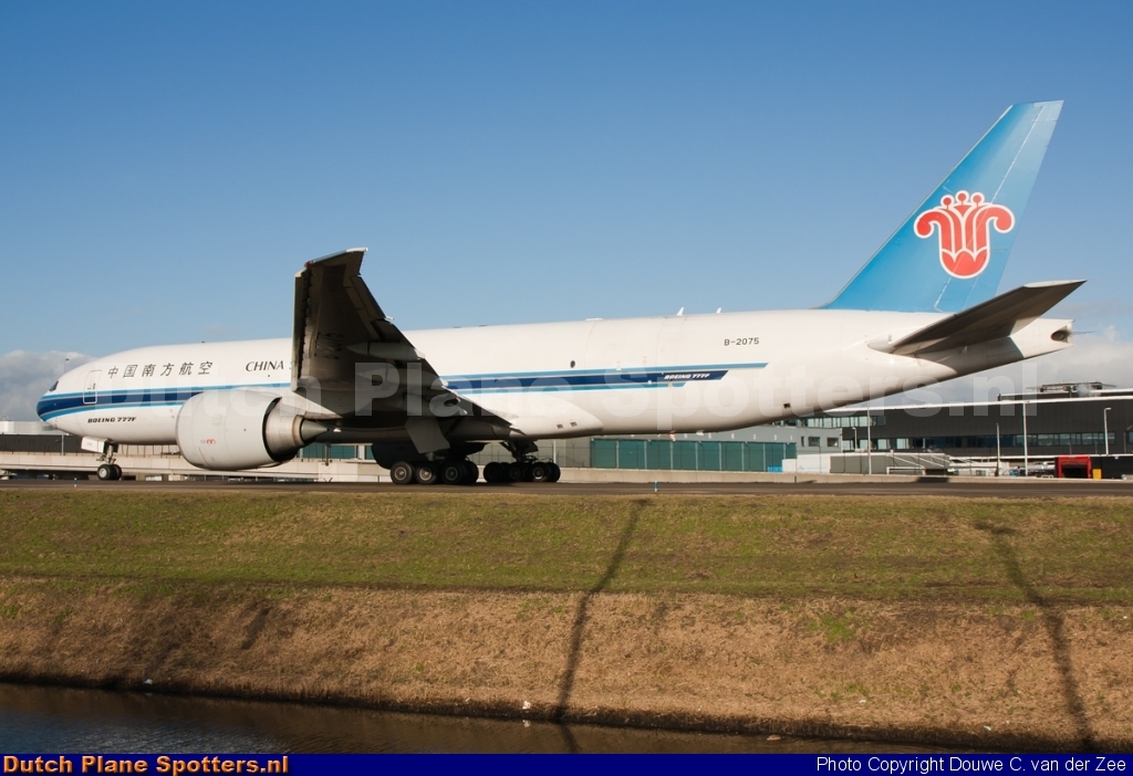 B-2075 Boeing 777-F China Southern Cargo by Douwe C. van der Zee