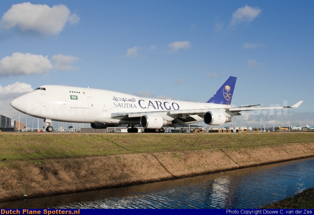 TC-ACF Boeing 747-400 ACT Airlines (Saudi Arabian Cargo) by Douwe C. van der Zee
