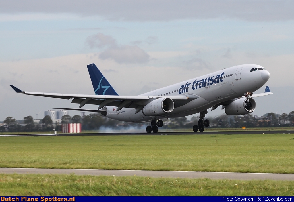C-GGTS Airbus A330-200 Air Transat by Rolf Zevenbergen