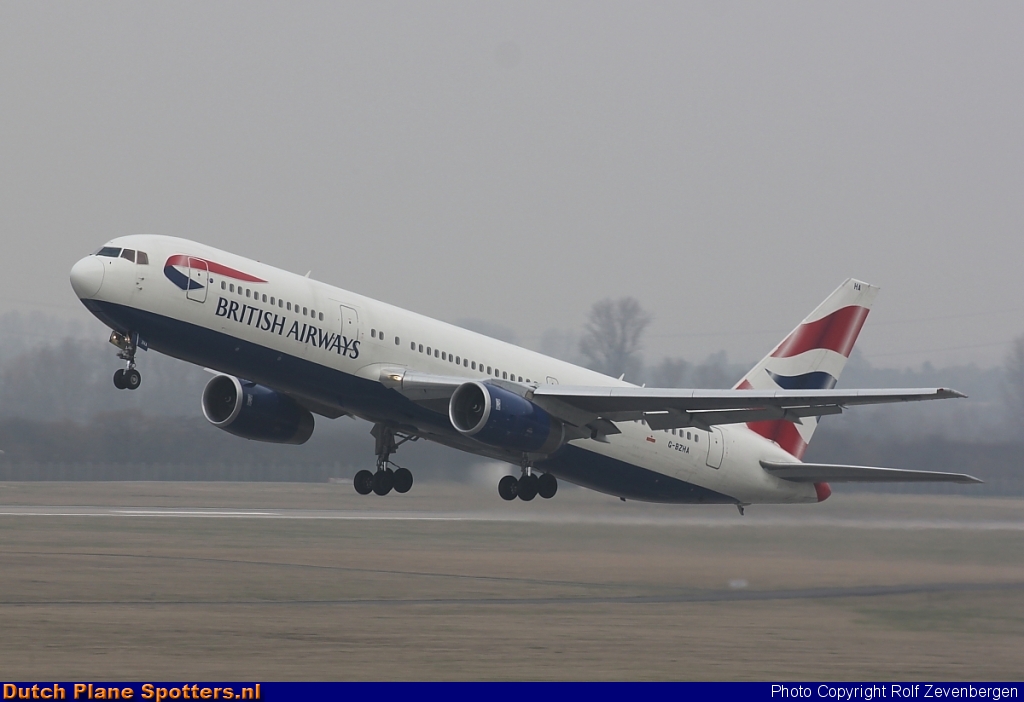 G-BZHA Boeing 767-300 British Airways by Rolf Zevenbergen