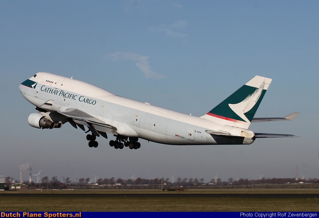 B-HKH Boeing 747-400 Cathay Pacific Cargo by Rolf Zevenbergen
