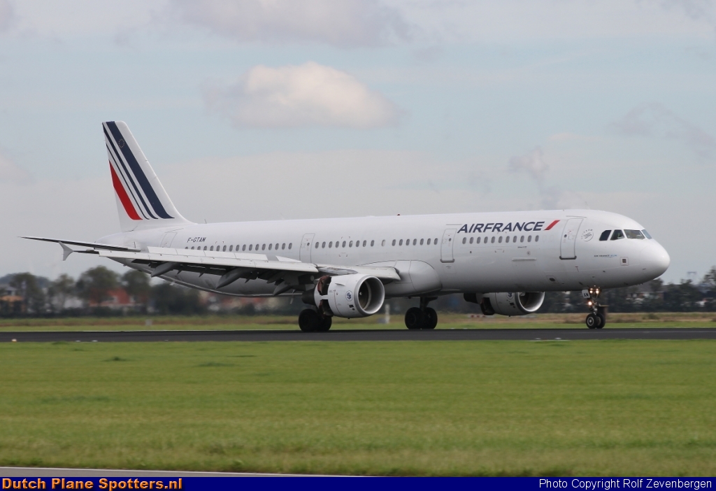 F-GTAM Airbus A321 Air France by Rolf Zevenbergen