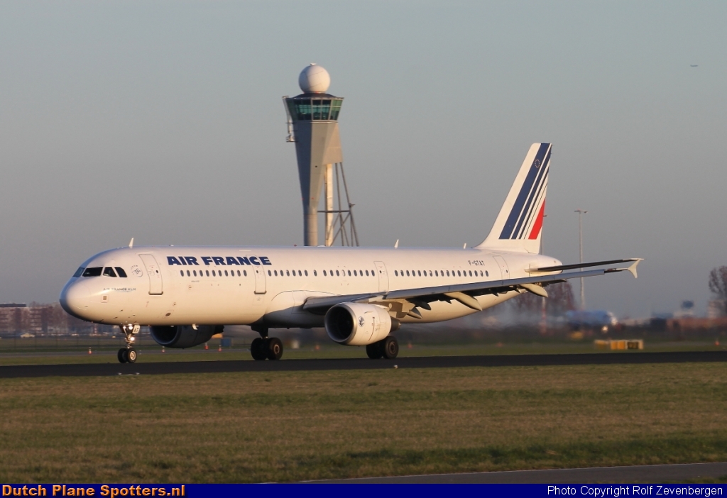 F-GTAT Airbus A321 Air France by Rolf Zevenbergen