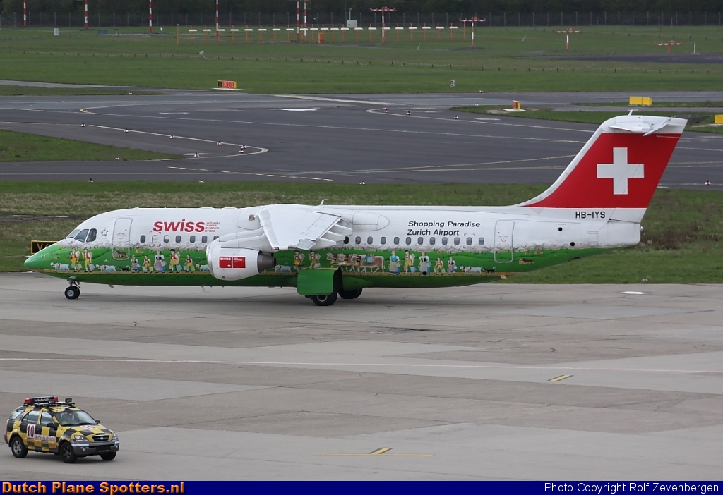 HB-IYS BAe 146 Swiss International Air Lines by Rolf Zevenbergen