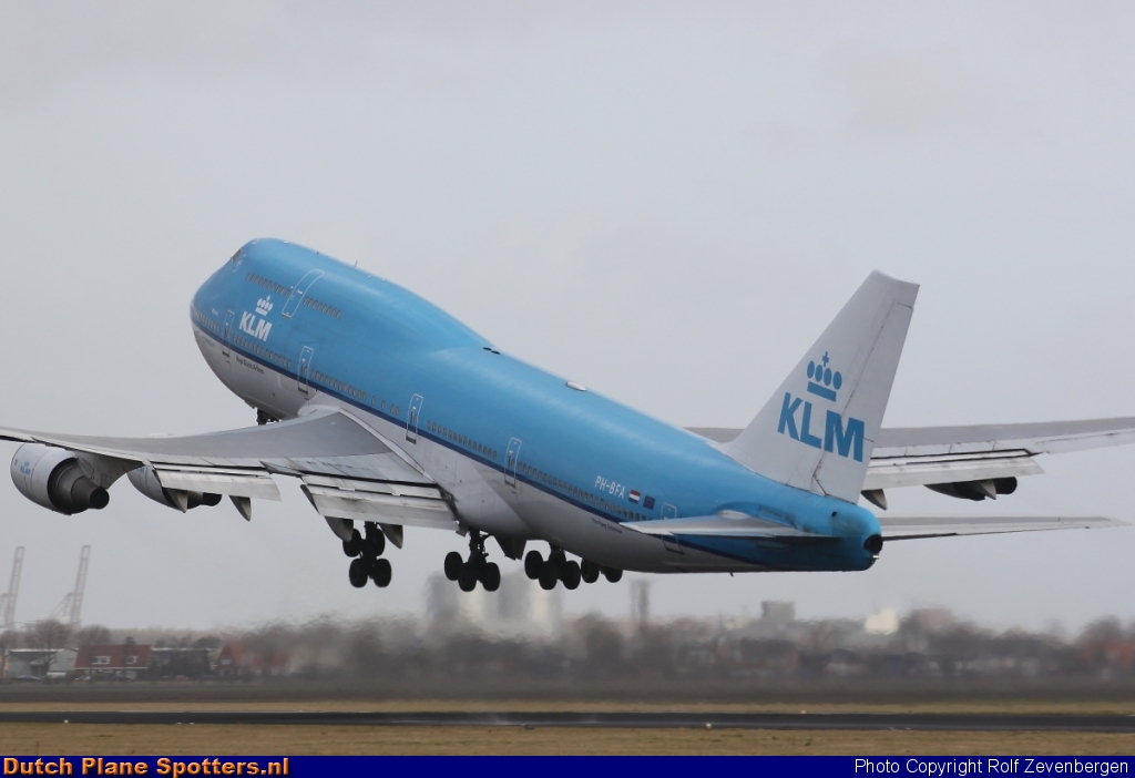 PH-BFA Boeing 747-400 KLM Royal Dutch Airlines by Rolf Zevenbergen