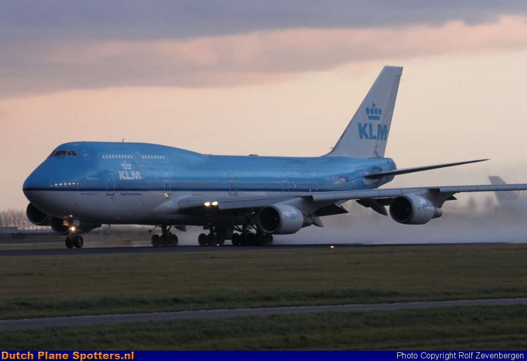 PH-BFE Boeing 747-400 KLM Royal Dutch Airlines by Rolf Zevenbergen