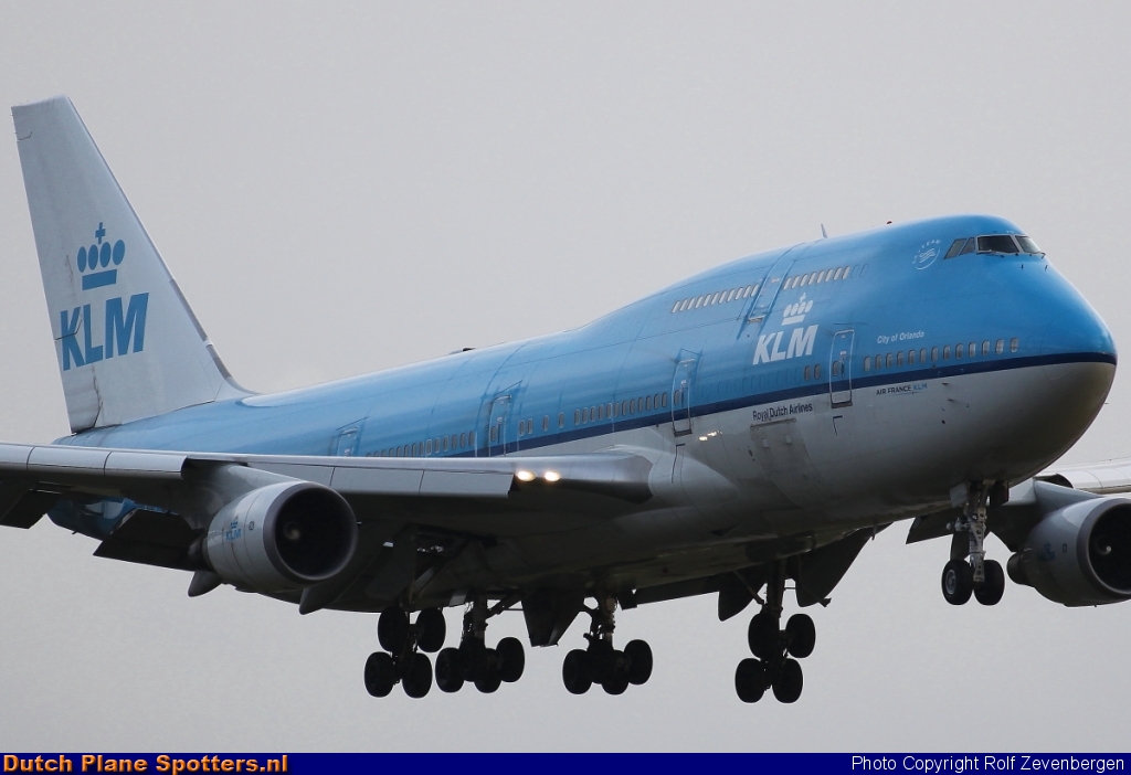PH-BFO Boeing 747-400 KLM Royal Dutch Airlines by Rolf Zevenbergen