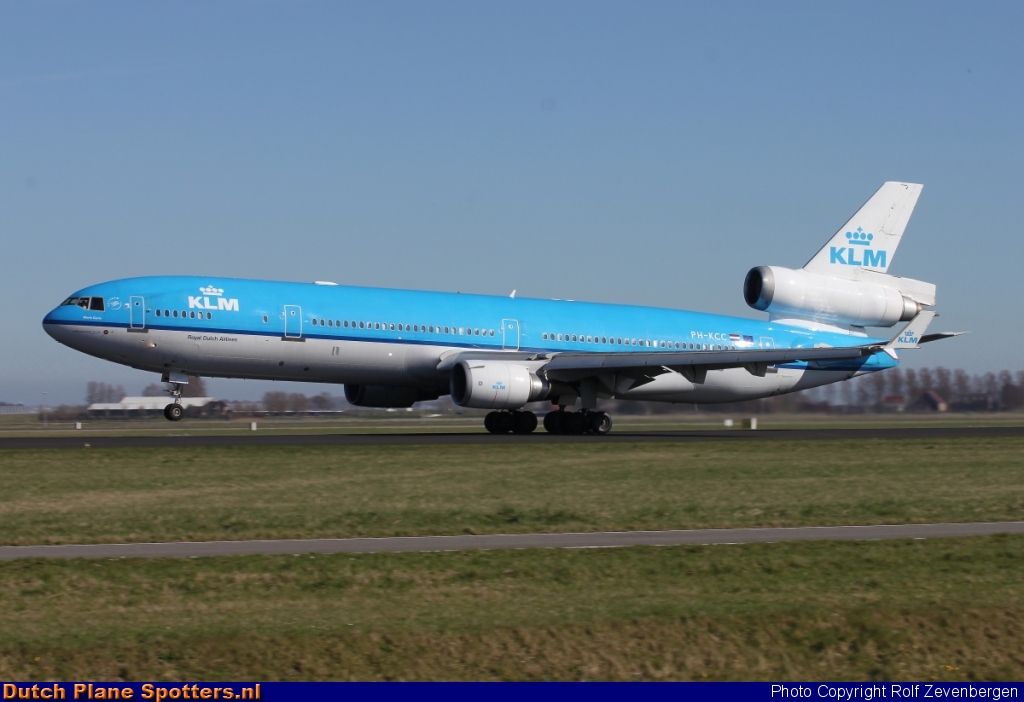 PH-KCC McDonnell Douglas MD-11 KLM Royal Dutch Airlines by Rolf Zevenbergen