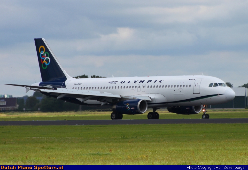 SX-OAH Airbus A320 Olympic Air by Rolf Zevenbergen