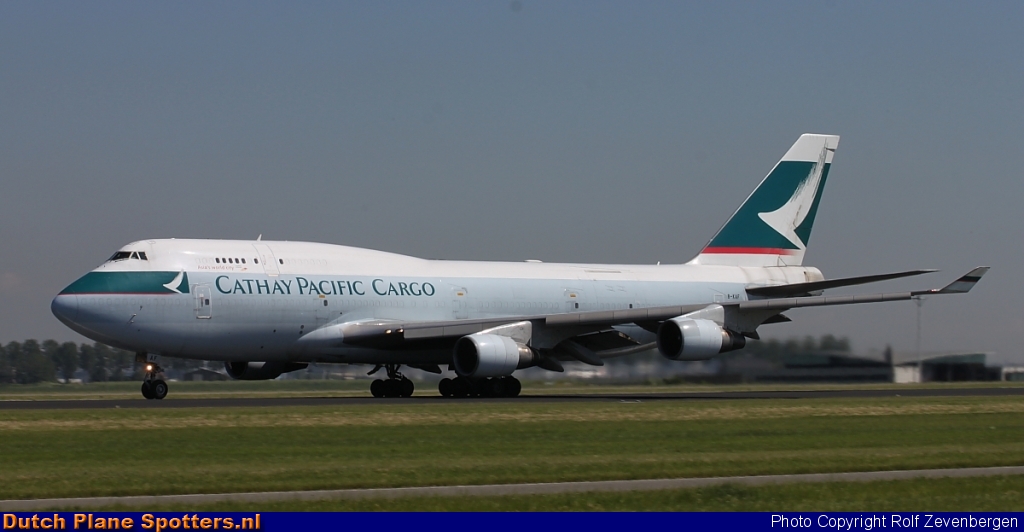 B-KAF Boeing 747-400 Cathay Pacific Cargo by Rolf Zevenbergen