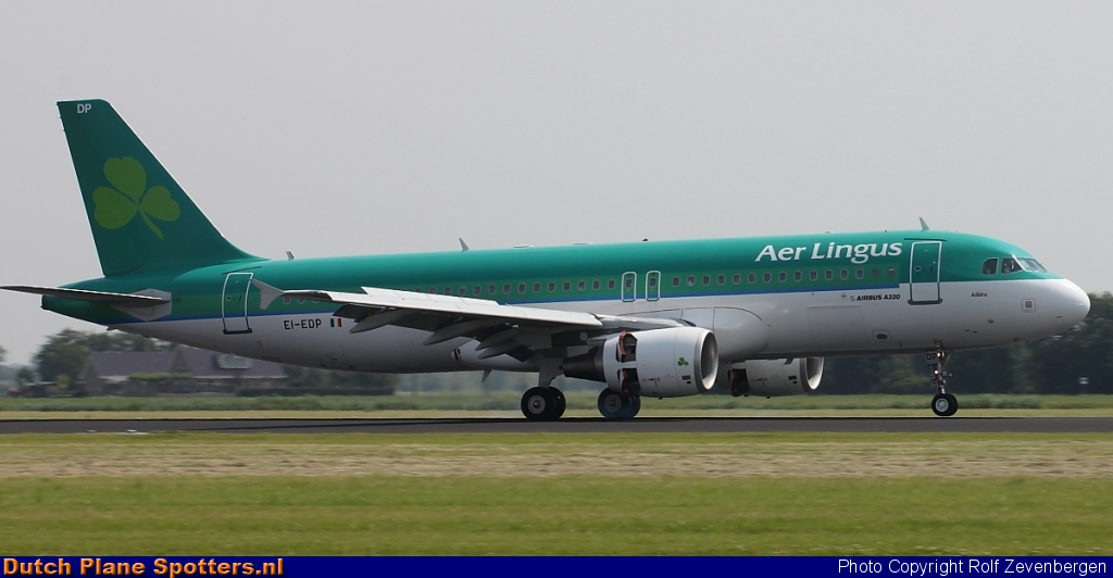 EI-EDP Airbus A320 Aer Lingus by Rolf Zevenbergen