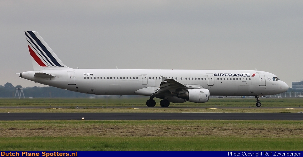 F-GTAH Airbus A321 Air France by Rolf Zevenbergen