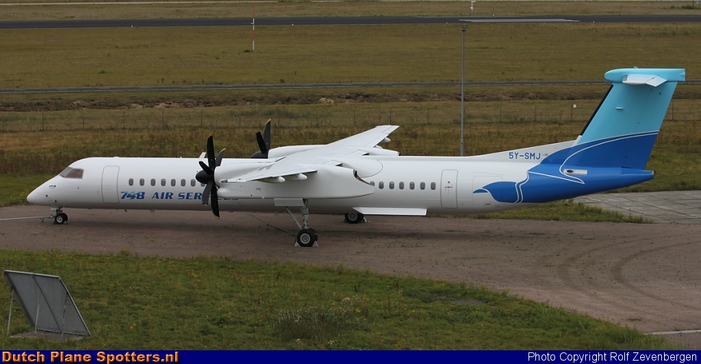 5Y-SMJ Bombardier Dash 8-Q400 748 Air Services by Rolf Zevenbergen