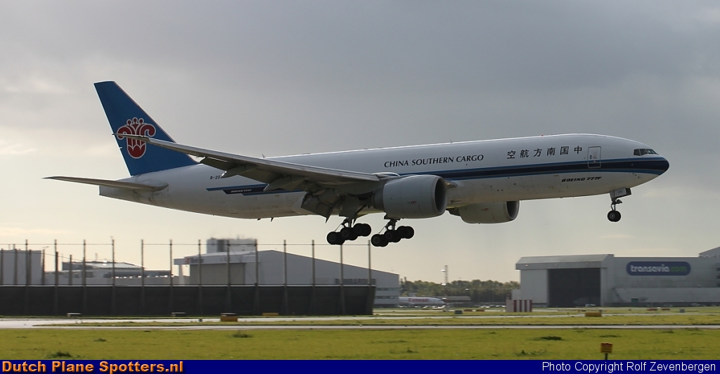 B-2075 Boeing 777-F China Southern Cargo by Rolf Zevenbergen