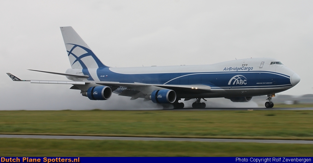 VP-BIK Boeing 747-400 AirBridgeCargo by Rolf Zevenbergen