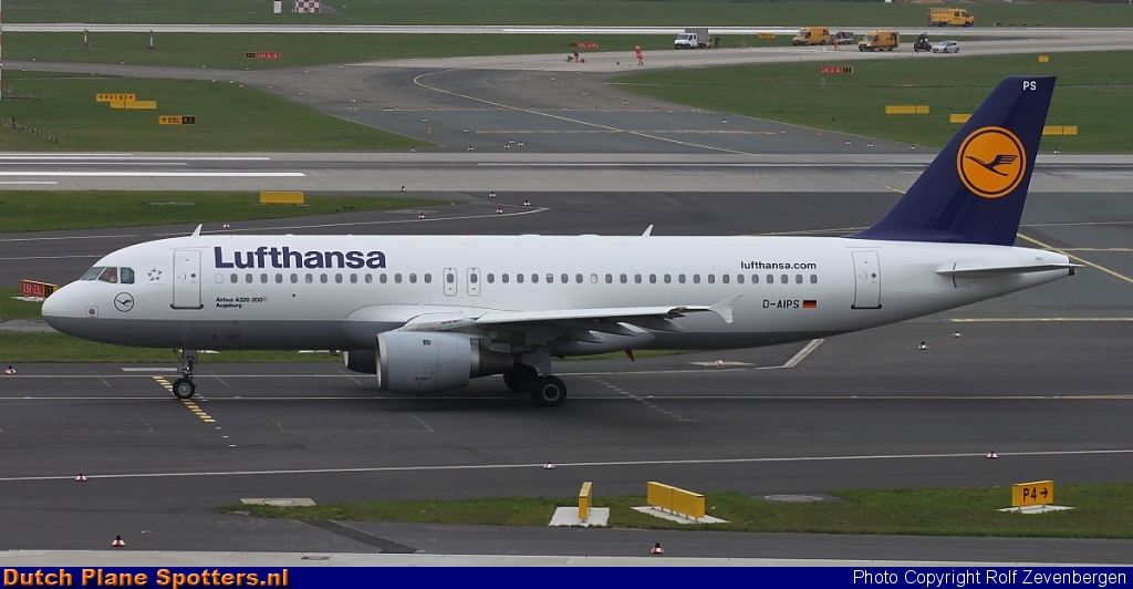 D-AIPS Airbus A320 Lufthansa by Rolf Zevenbergen