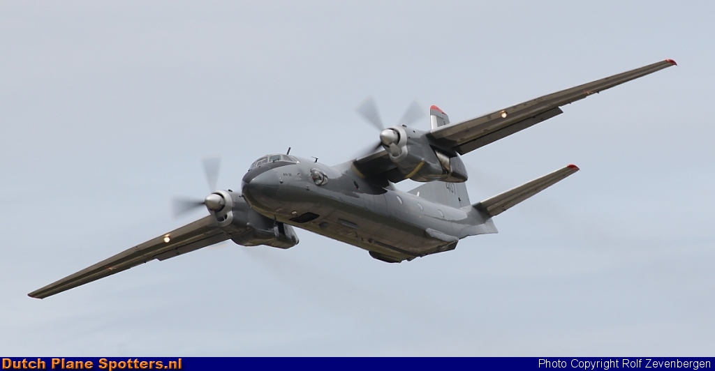 407 Antonov An-26 MIL - Hungarian Air Force by Rolf Zevenbergen