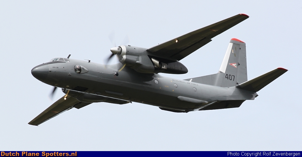 407 Antonov An-26 MIL - Hungarian Air Force by Rolf Zevenbergen