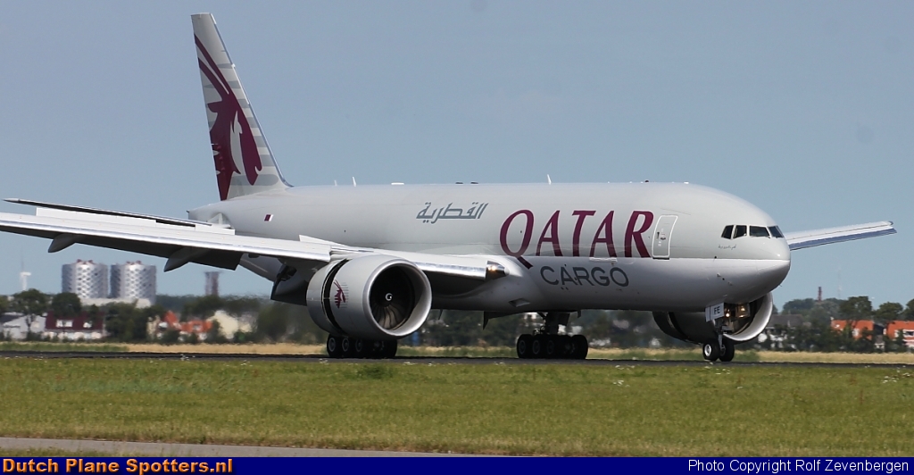 A7-BFE Boeing 777-F Qatar Airways Cargo by Rolf Zevenbergen