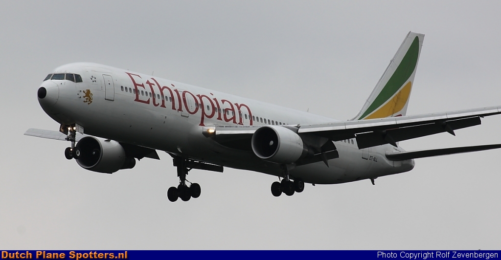 ET-ALL Boeing 767-300 Ethiopian Airlines by Rolf Zevenbergen