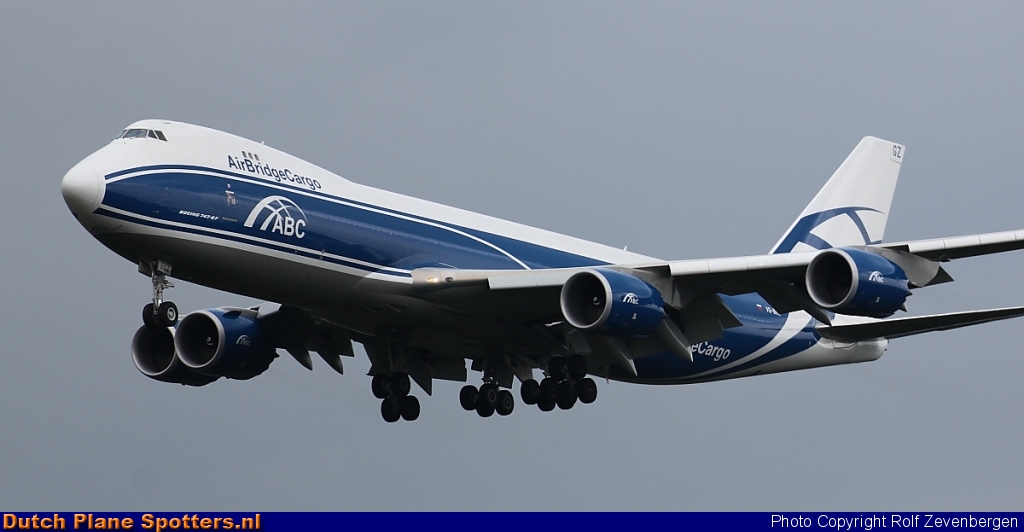 VQ-BGZ Boeing 747-8 AirBridgeCargo by Rolf Zevenbergen