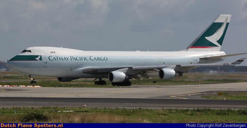 B-LIE Boeing 747-400 Cathay Pacific Cargo by Rolf Zevenbergen
