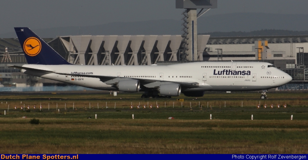 D-ABYK Boeing 747-8 Lufthansa by Rolf Zevenbergen