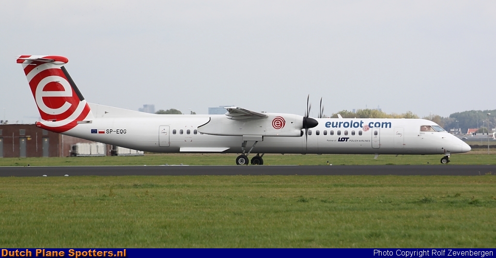 SP-EQG Bombardier Dash 8-Q400 EuroLot by Rolf Zevenbergen