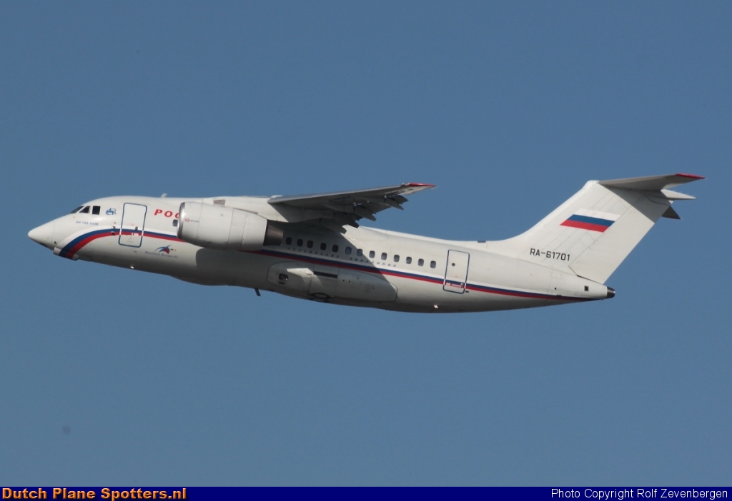 RA-61701 Antonov An-148 Rossiya Airlines by Rolf Zevenbergen