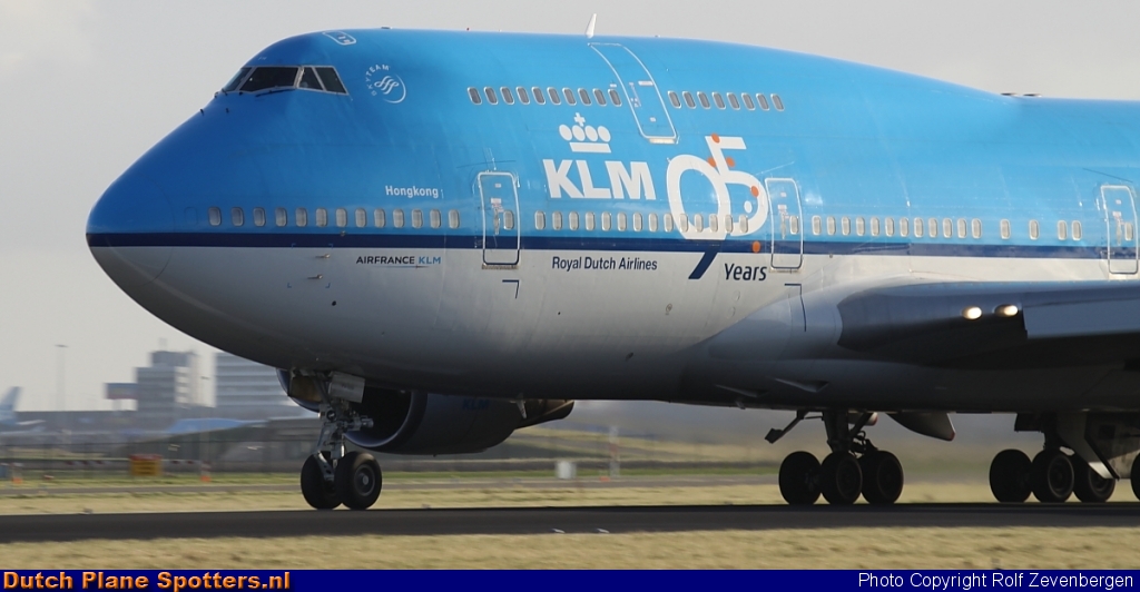 PH-BFH Boeing 747-400 KLM Royal Dutch Airlines by Rolf Zevenbergen