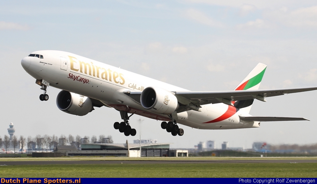 A6-EFN Boeing 777-F Emirates Sky Cargo by Rolf Zevenbergen