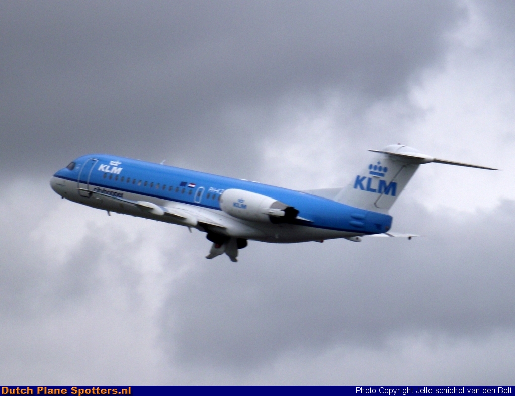 PH-KZO Fokker 70 KLM Cityhopper by Jelle van den Belt
