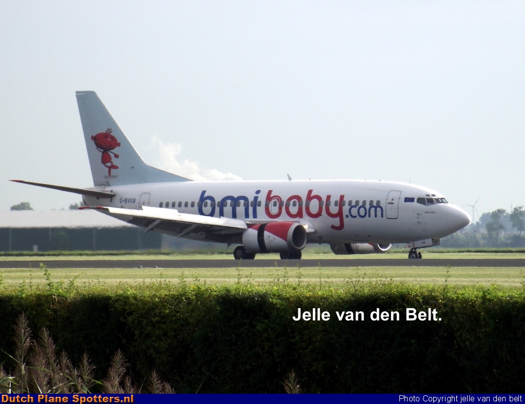 G-BVKB Boeing 737-500 BMI Baby by Jelle van den Belt