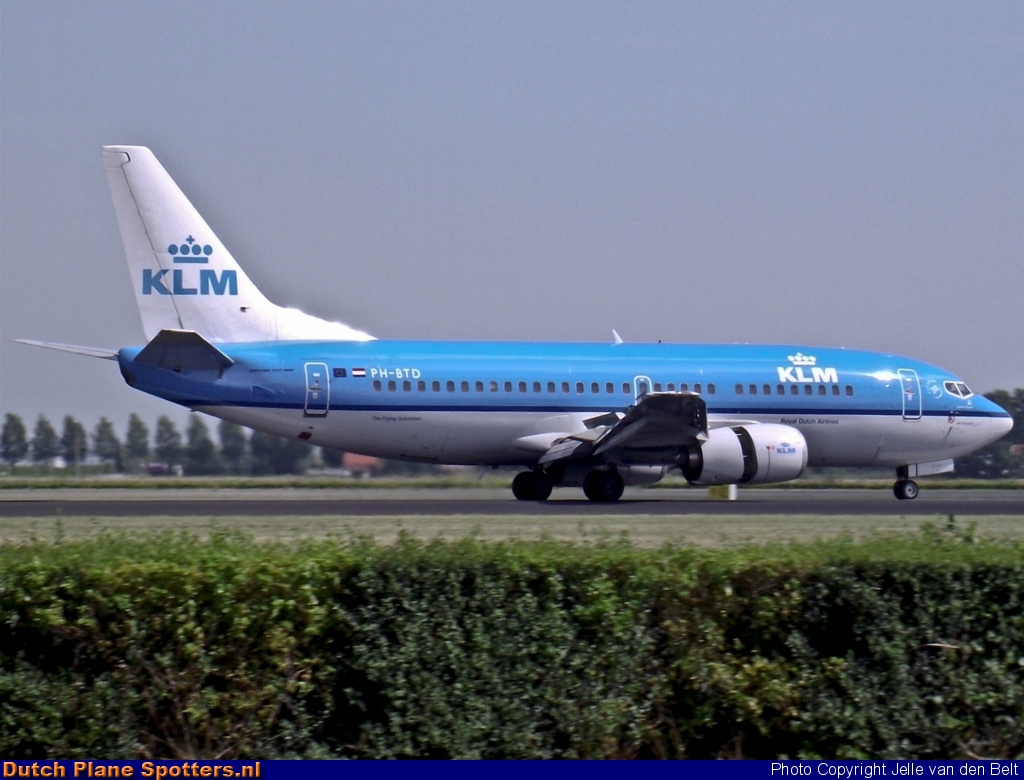 PH-BTD Boeing 737-300 KLM Royal Dutch Airlines by Jelle van den Belt