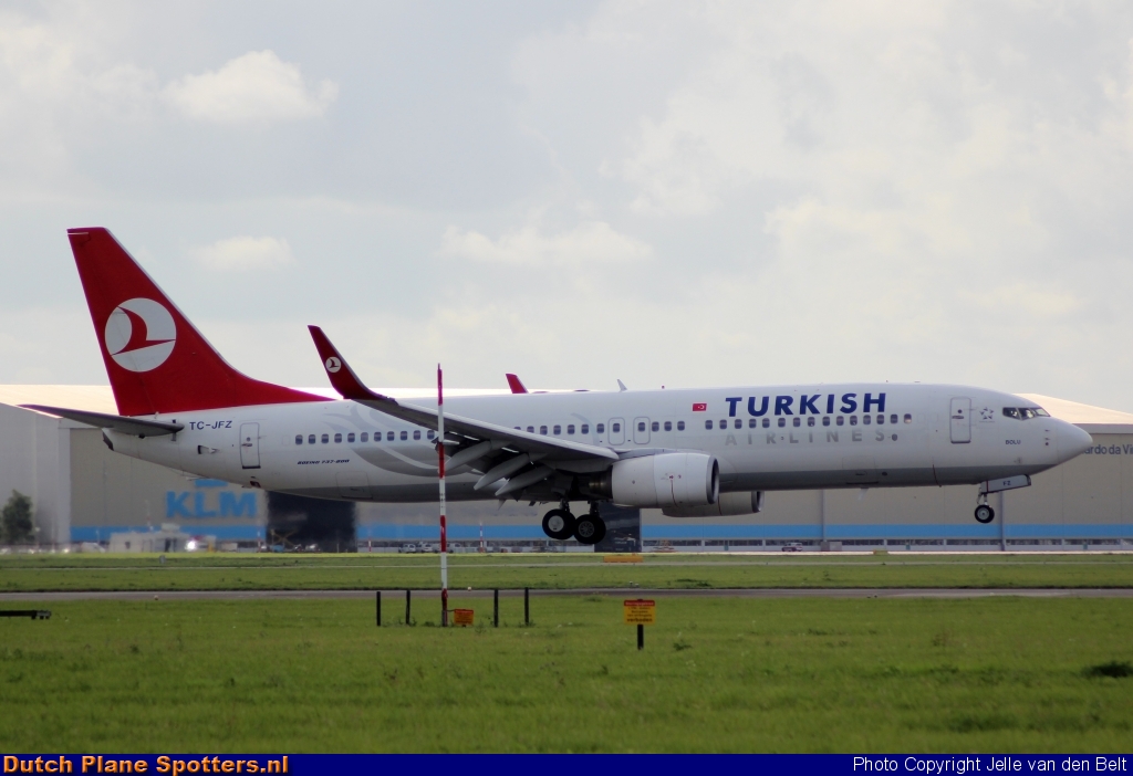 TC-JFZ Boeing 737-800 Turkish Airlines by Jelle van den Belt