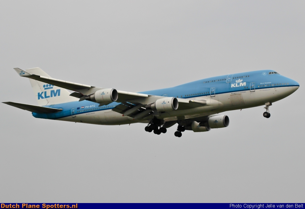 PH-BFG Boeing 747-400 KLM Royal Dutch Airlines by Jelle van den Belt