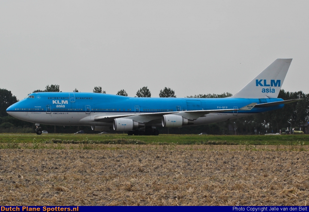 PH-BFP Boeing 747-400 KLM Asia by Jelle van den Belt