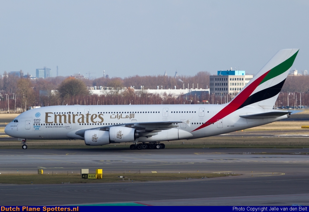 A6-EDG Airbus A380-800 Emirates by Jelle van den Belt