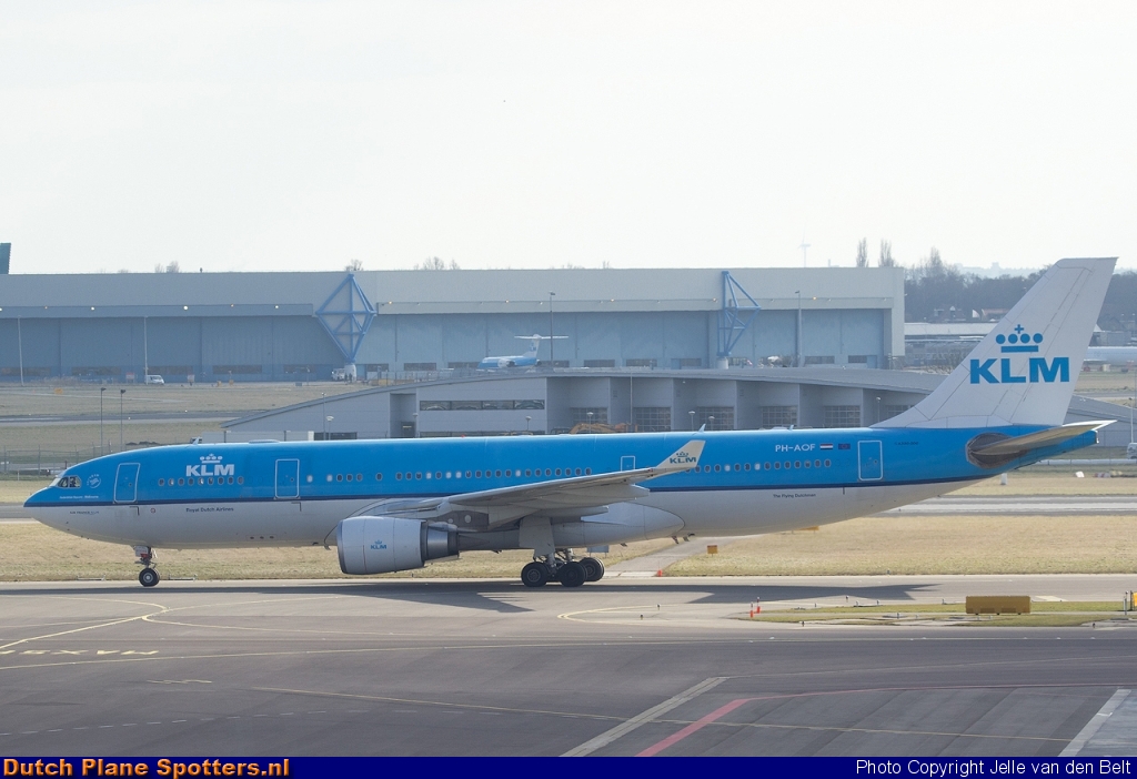 PH-AOF Airbus A330-200 KLM Royal Dutch Airlines by Jelle van den Belt