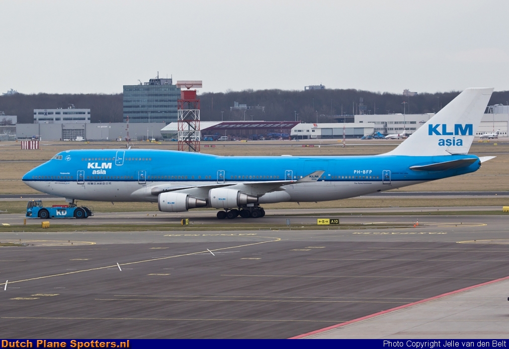 PH-BFP Boeing 747-400 KLM Asia by Jelle van den Belt