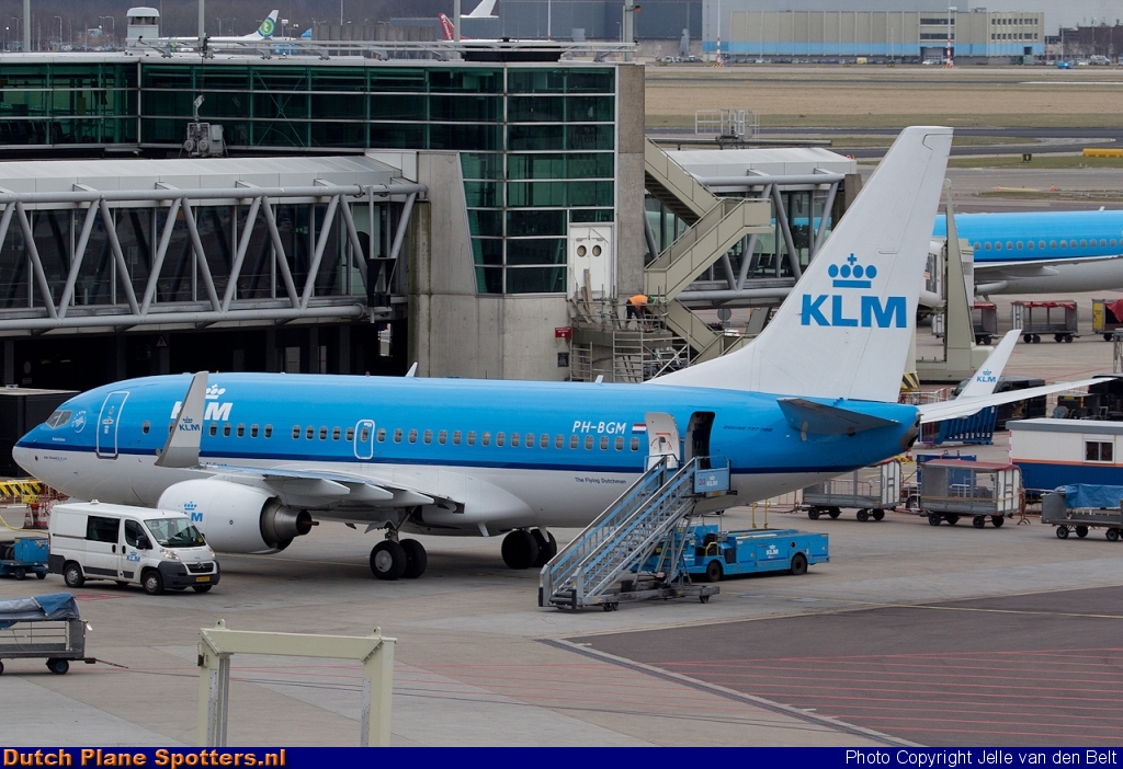 PH-BGM Boeing 737-700 KLM Royal Dutch Airlines by Jelle van den Belt