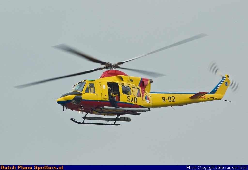 R-02 Agusta Bell 412 MIL - Dutch Royal Air Force by Jelle van den Belt