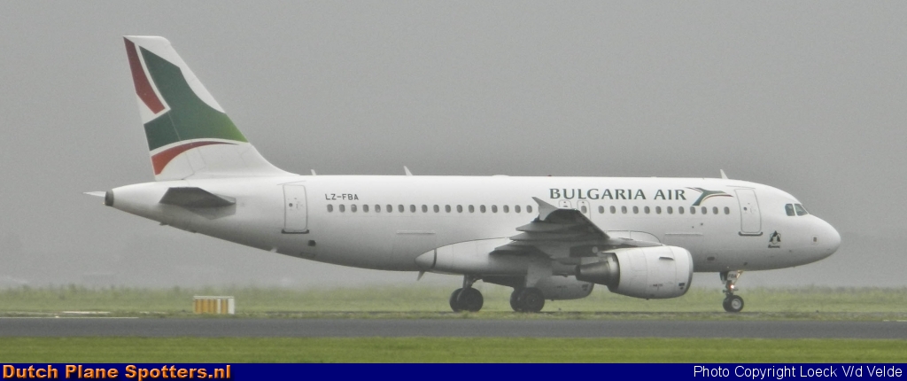 LZ-FBA Airbus A319 Bulgaria Air by Loeck V/d Velde