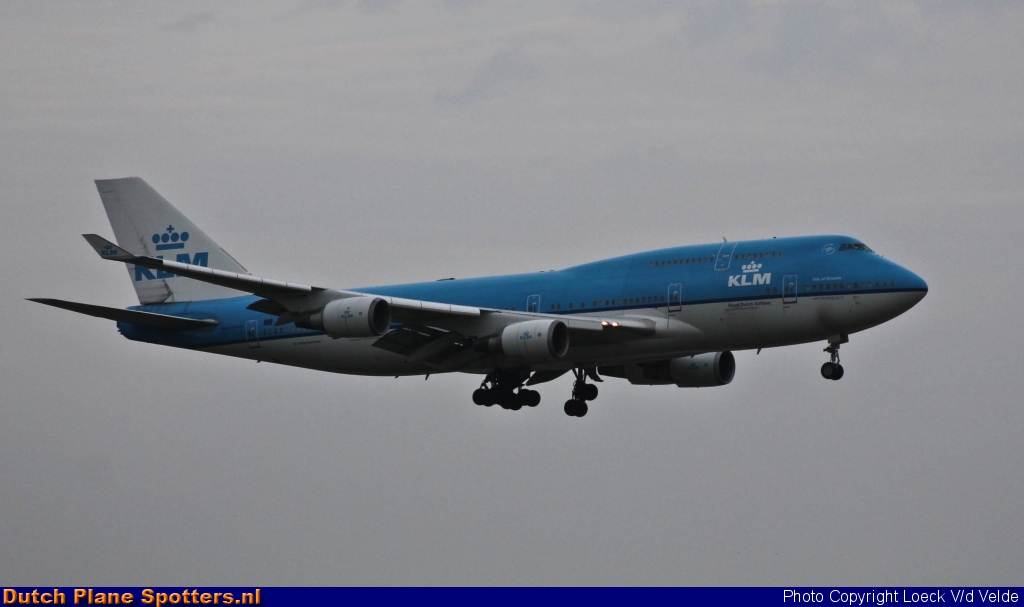 PH-BFO Boeing 747-400 KLM Royal Dutch Airlines by Loeck V/d Velde