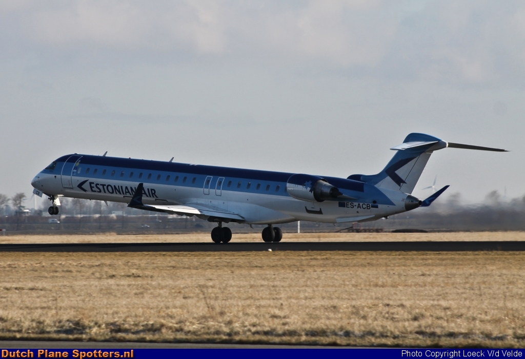 ES-ACB Bombardier Canadair CRJ900 Estonian Air by Loeck V/d Velde