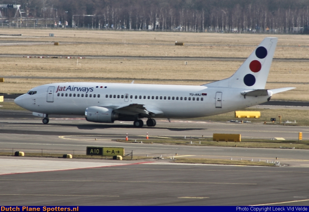 YU-ANJ Boeing 737-300 JAT Airways by Loeck V/d Velde